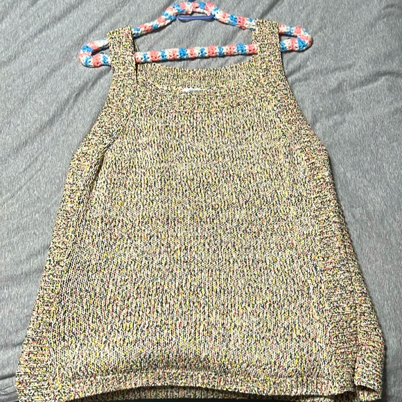 Rickis Multicolored Knitted camisole. Size Large. - Picture 1 of 3